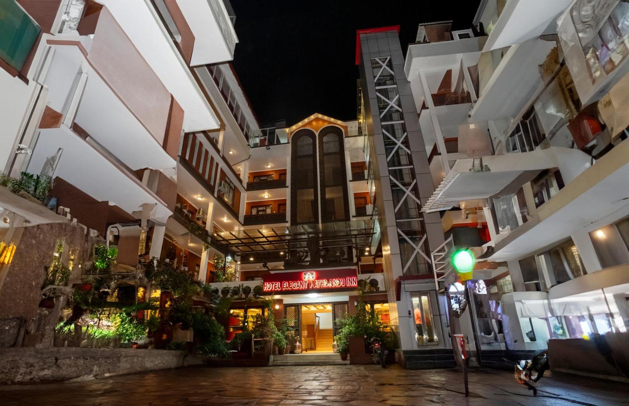 Hotel Elegant Kathmandu Inn Exterior foto